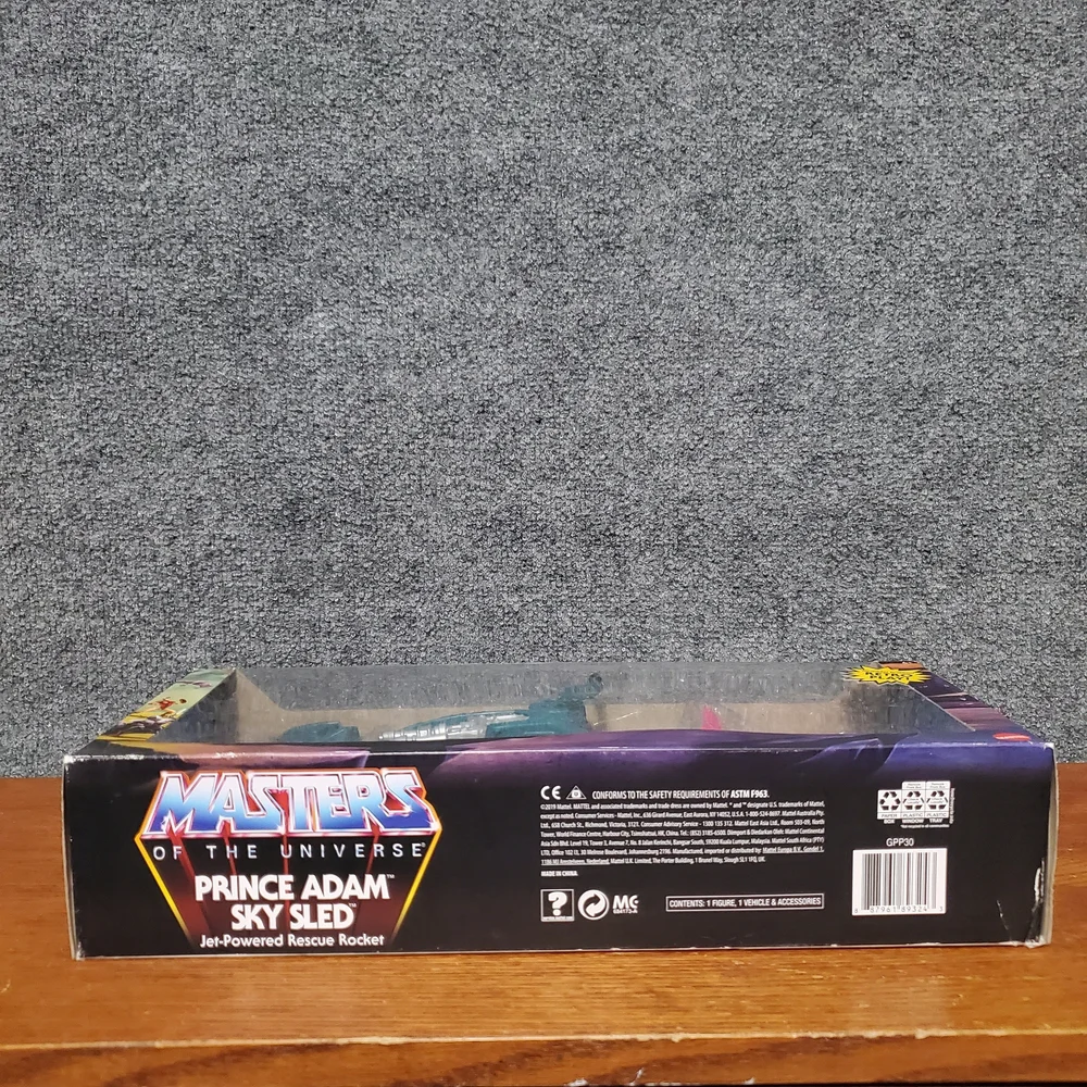Action Figure Masters Of The Universe Origins Prince Adam With Sky Sled 2019 New
